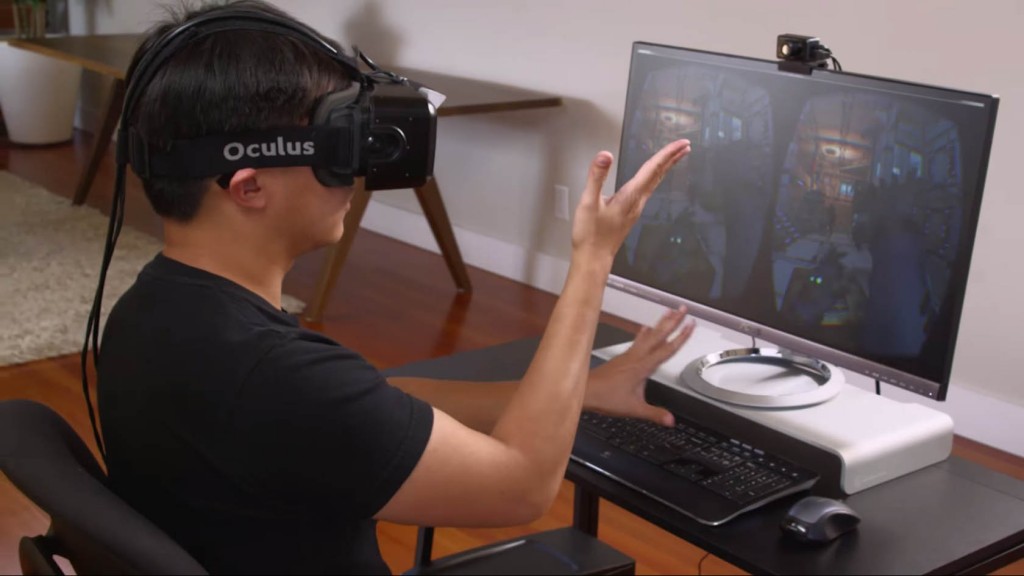 Nimble VR demo - Oculus Rift