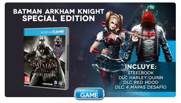 Batman Arkham Knight tendrá una edición especial en exclusiva en GAME