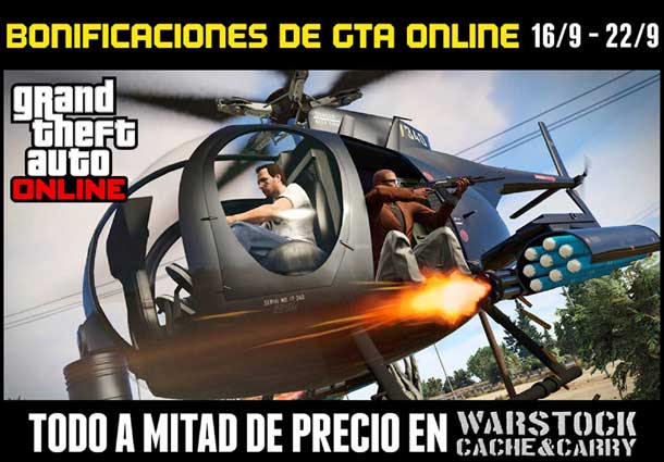 bonificaciones de GTA Online