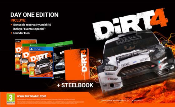 ¿Qué te parecen las ediciones de lanzamiento de Dirt 4?