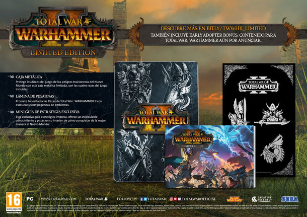 fecha de lanzamiento de Total War Warhammer II