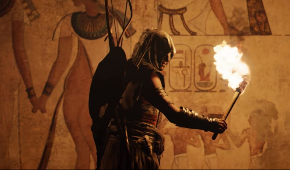 Ya puedes ver un gameplay de sigilo en Assassin's Creed Origins.