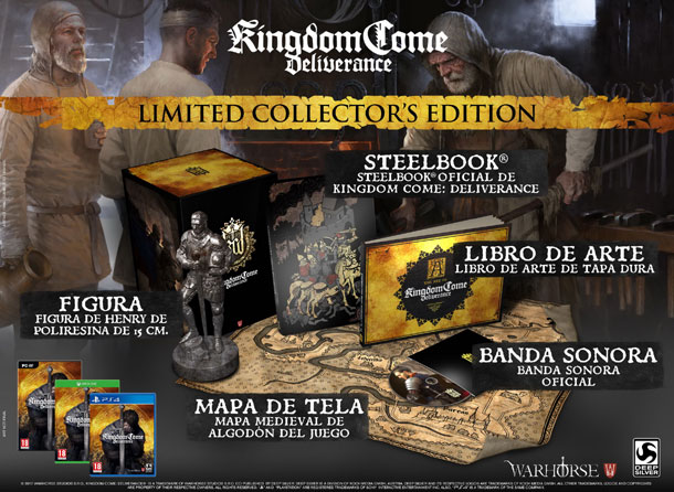 ediciones especiales de Kingdom Come Deliverance